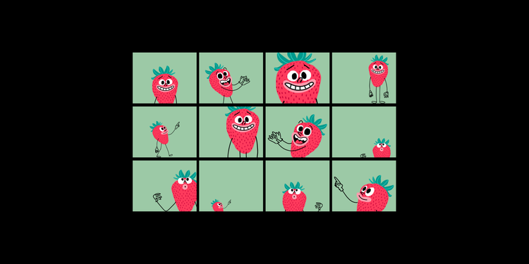 strawberry red
