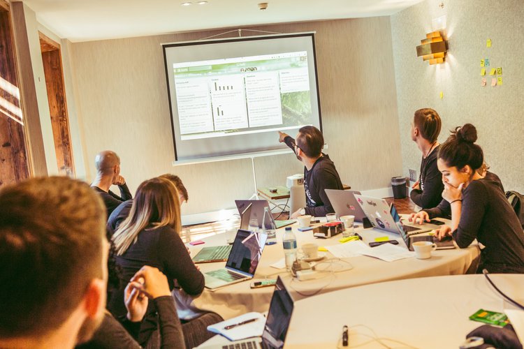 Hotjar team meeting