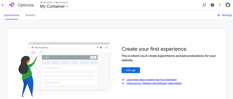 Google Optimize is a free website optimization tool
