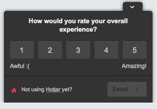 rate poll question