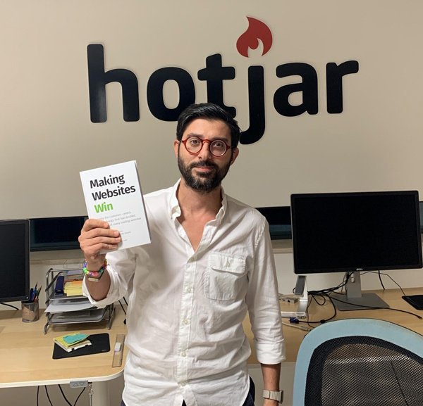 Hotjar's CEO David Darmanin
