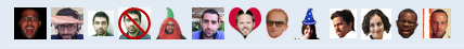 screenshot of custom Hotjar emojis