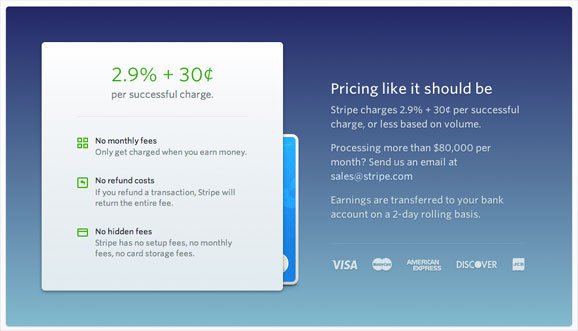 stripe pricing