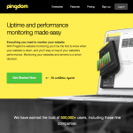 homepage pingdom