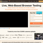 homepage browserstack