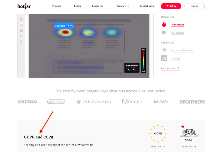 hotjar-homepage-gdpr