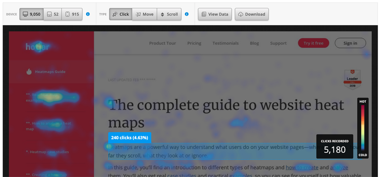 hotjar-web-anaytics-tool