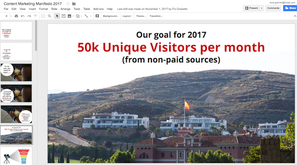 50k unique visitors per month