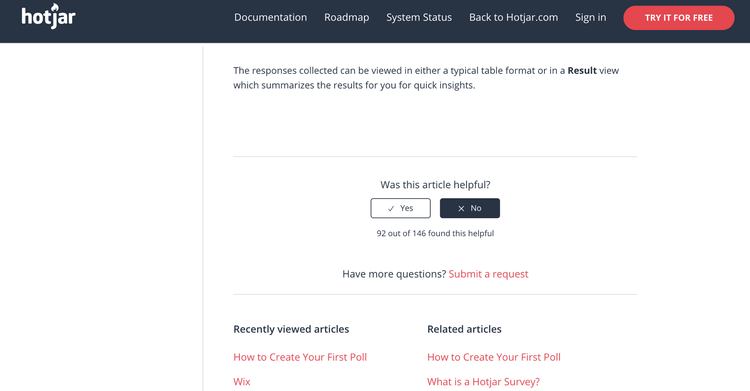 knowledge-base-hotjar-poll-example