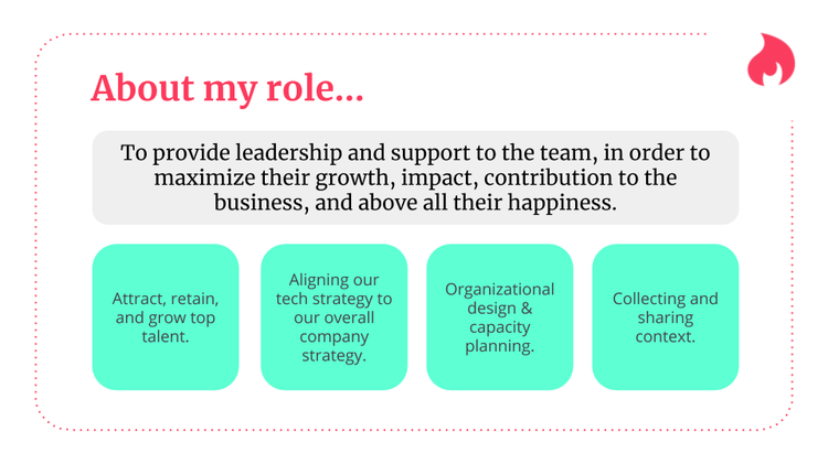 a graphic describing the role of a VP of engineering